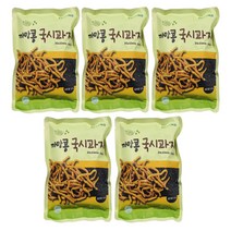 금호제과 까망콩 국시 과자 5개 간식 주전부리 까만콩 콩과자, 135g