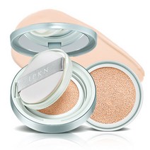 파운쿠션 실크 라이트 핏 본품+리필 SPF40 PA++ 자외선차단 세미매트 쿠션팩트, 파운쿠션 실크 라이트 핏 (본품+, 21호