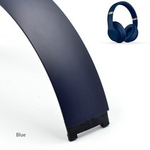 Beats Studio 3 3.0 유선/무선 헤드폰 수리 부품용 교체 탑 헤드밴드 패드 쿠션 예비 부품 신제품, [05] 파란