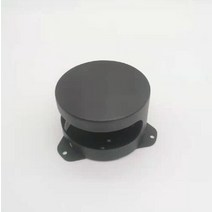 YDLIDAR-금속 보호 레이더 커버 라이더 트램플 방지 A2 A3 S1 S2 S2L irobotix 3i-T1, 02 black housing