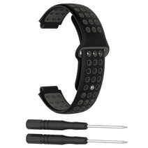 Garmin Forerunner 220 230 235 630 620 735 S20 S5 S6 용 소프트 실리콘 교체 손목 시계 밴드 팔찌 스트랩, A