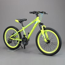 오투휠스 몬스터 J22D 초등학생 자전거 알루미늄 22인치, 98%조립-택배배송, 22인치-네온라임