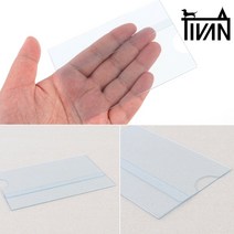 티반 연말 상품 안내 PVC 꽂이 꽂이판 가판 제품 아크릴 양면 테이블 스탠드, 사이즈