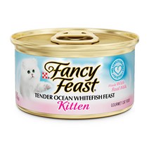 팬시피스트 키튼 흰살생선 85g 프리미엄 캣 습식사료