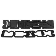 2pcs 엔진 밸브 챔버 커버 패드 흡입구 배기 가스켓 푸조 508 408 307 시트로엥 C5 Sega Triumph 2.0 2.3 엔진 0249H0 0249H1, 하나, 검은 색