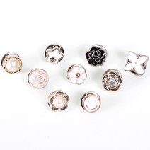 [펠트친구] 매너브로치-화이트(9종세트) [3119]