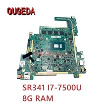 OUGEDA GU2DM_MB NBLDS11002 NBLDS1100281 메인 보드 ACER 스위치 5 SW512-52 노트북 마더 보드 SR341 I7-7500U 8G RAM, 상세내용표시