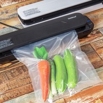 쿠비녹스 가정용 진공포장기 CX-1911VP 먹던 음식 압축기 식재료 보관 진공기 랩 포장기, 화이트