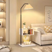 침대협탁 작은 책장 코너장 소파 옆 빈공간, 굿나잇 베어 플로어 램프 사이드 테이블