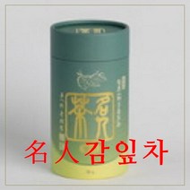 [진상품몰] 전통수제녹차 명인박수근 지리산화개 감잎차 50g (잎차 감잎)