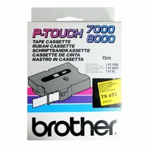 1개 f20 27274 TX-651 24mm노랑 라벨테이프 브라더, 상세페이지 참조, 상세페이지 참조, 상세페이지 참조