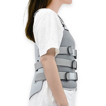 허리보조기 TLSO 척추보조기 허리보호대 지지대 흉추, 1개
