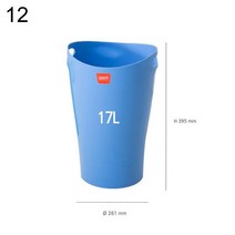 10l BL 화장실 20l 261x 인테리어 리터 20 미니 재활용 음식물 휴지통