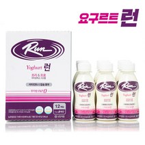 [신앙촌] 프리앤프로바이오틱 요구르트 런 12개입, 1440ml, 1개