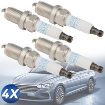 점화플러그 차량용 플래티넘 흰색 트럭 엔진 아우디 A6 A7 A8 Q5 VW 파사트 CC B7 EOS 101905611A 4 개