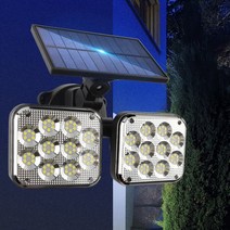 LED 태양 열 광 센서등 정원등 조명등 가로등 전등 잔디등 벽부등 야외 실외 외등 전구 전등 열등, 단품