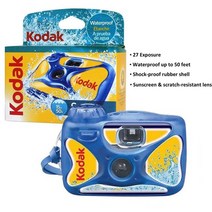 kodak 일회용 2739 노출 사진 일광 HD 전원 플래시 방수 펀세이버, 27 사진 방수