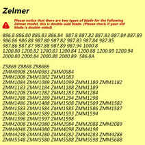 쿠커 소모품 수리 1pc 고기 분쇄기 칼 8 # Zelmer 887.8 MM1200 주방 예비 부품에 대 한 양면 블레이드 교, 한개옵션0