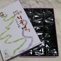 장바우치악산 황골엿 흑미조각엿 800g / 국산 100%(흑미+백미+맥아) 대한민국 식품명인 제70호 김명자, 1개