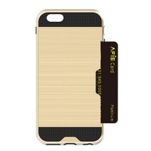 안티슬립슬롯 범퍼케이스 A810S 갤럭시A8, 핑크골드, 1개