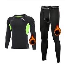 스키겨울 남자 열 속옷 세트 첫 번째 레이어 긴 존스 스키 오토바이 농구 스포츠 압축 빠른 건조 따뜻한