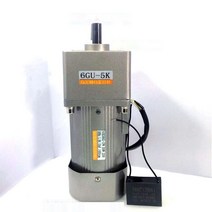 1 마력 모터 6ik200gu cfw 200w 단상 220v ac 기어 감속기 높은 토크 커패시터, 56rpm