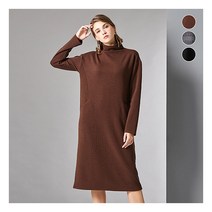 [태그] [TAG] 하이넥 기모 롱 원피스 3종 택 1