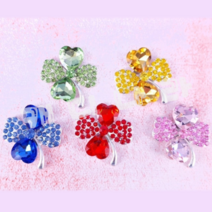 클로버 골프 볼마커 5종-볼마크 버디나비 티걸이 캐디용품 골프악세사리 햇클립 철판형, C-2.볼마커 양면클립-스카이블루