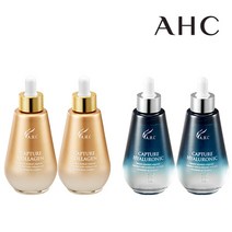 [블랙데이] AHC 캡처 앰플 100ml 1+1 (2종 중 택1), 히아루로닉 100ml