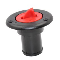 요트 캐러밴 워터 데크 필러 및 38mm 1 1/2 quot호스 용 빨간색 키리스 캡