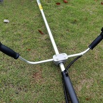 예초기부품 배낭타입 예초기 할관기 부속품 손잡이 등짐식 손잡이 핸들 액세서리, 짙은 회색 핸들, 1개