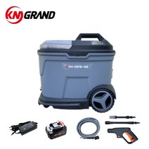 세차용 KMPW-40B 충전식 고압세척기, 4Ah배터리(DC타입)세트