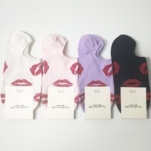 구름공장 키스마크 덧신 발목양말 세트