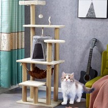 해먹 중형 DIY 튼튼한캣타워 스크래쳐 원룸캣타워 고양이스크래처 고양이캣타워 숨숨집