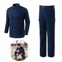 티뷰크 S/S 작업복 TB-19-15J/P 상하의, 색상:상의-L(95)|사이즈:하의-32