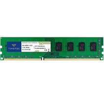 Timetec 하이닉스 IC 4GB DDR3L 1600MHz PC3-12800 비 ECC 언버퍼드 1.35V/1.5V CL11 2Rx8 듀얼 랭크 240 핀 UDIMM 데스크탑 P, 8GB