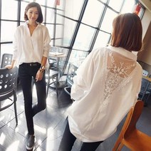 레이스 셔츠