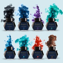 워터맨 병잉크 1병+잉크카트리지 1팩, 단품, 병잉크:하늘색-병잉크|잉크카트리지:청색-카트리지