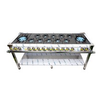 오즈테크 업소용 가스렌지 1800 양타 간택기 친환경 세라믹 버너 LPG LNG 화구, 2세대 세라믹화구, 최고급C타입, LNG(도시가스)