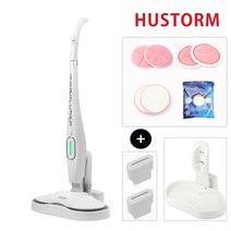 휴스톰 듀얼리튬 무선물걸레청소기 HS-12000W/[패드4종/충전거치대/배터리2개 구성] /최고급 사양, 단품
