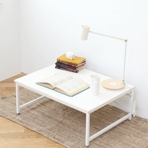 심플좌식책상 80X60, 아이보리