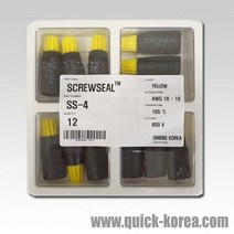 오리엔스 SS-4(12EA) 스크류씰 와이어컨넥터, 1개