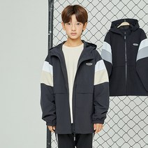 유솔 평촌범계 아동 주니어 배색 루즈핏 바람막이_ULJA22901