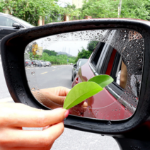 조군컴파니 자동차 사이드미러 방수 발수 필름 코팅 기아 뉴 오피러스 GH 270 330 380, 타원형(10cmX15cm)