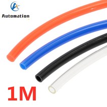 1M 공압 부품 PU 튜브 공기 호스 파이프 4*2.5mm 6*4mm 8*5mm 10*6.5mm 12*8mm 14*10mm 16*12mm 압축기, Black_OD 12 x ID 8mm
