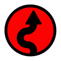 엠볼 3D 자석 뱃지 고뱃지 호환, 08 커브2 3D(블&레)