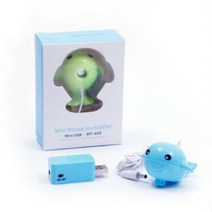 마이KIDMALL_물에 띄워쓰는 아기돌고래 USB 미니가습기 탁상용가 학생용가 계절가전 겨울용가 사무실가 소형가 예쁜가 디자인가 USB가 선용가_MMY키드MAl몰, 선택-옵션-☆블루