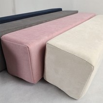 조브라운 극세사 침대 틈새 쿠션 스웨이드 침대 사이 쿠션, 120cm, 15cm, 15cm