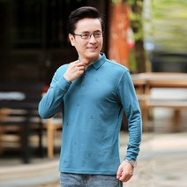 아빠옷 50대 60대 남편룩 할아버지옷 선물 긴팔 카라티 B02