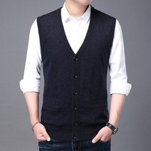남성 캐주얼 사무실용 가디건 여름 패션 니트 스웨터 조끼 카디건 망 v 넥 한국어 멋진 모직 캐주얼 겨울 남성 의류